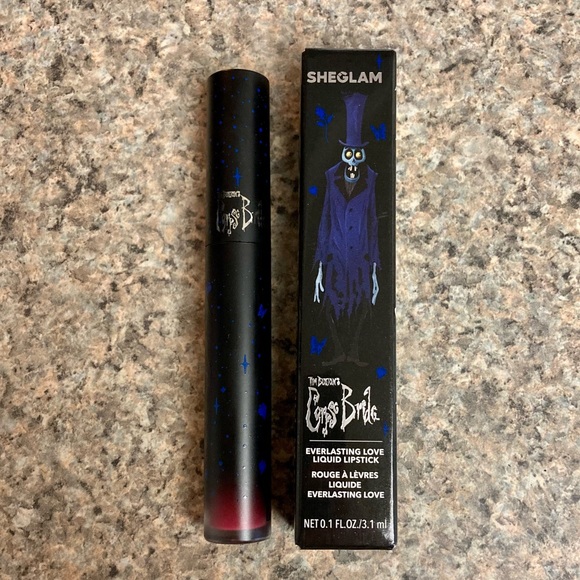 NIB 🌟 Sheglam x Corpse Bride “Rosy Cheeks” Liquid Lipstick - Picture 1 of 2
